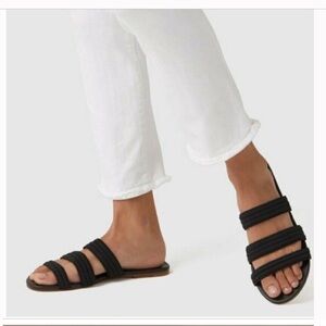 Rothy’s Triple Band Sandals, 6.5